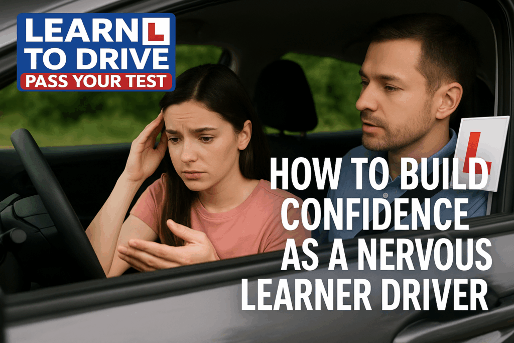 How to Build Confidence as a Nervous Learner Driver